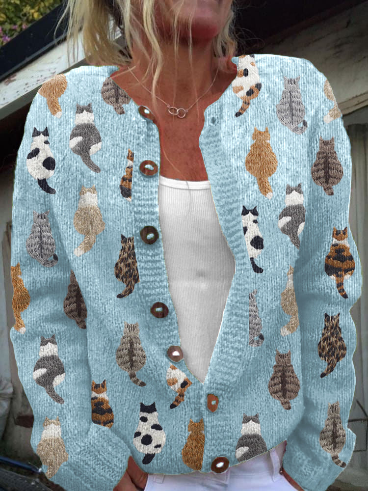 Galerie des Chats Artistic Cardigan