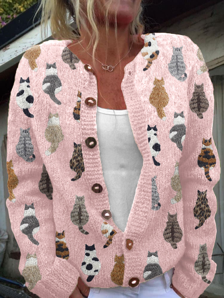 Galerie des Chats Artistic Cardigan